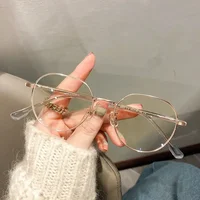 Lunettes de myopie de luxe classiques Vintage Anti-lumière bleue lunettes femmes hommes moins dioptrie lunettes Prescription avec 0 -0.5 à-6.0 4
