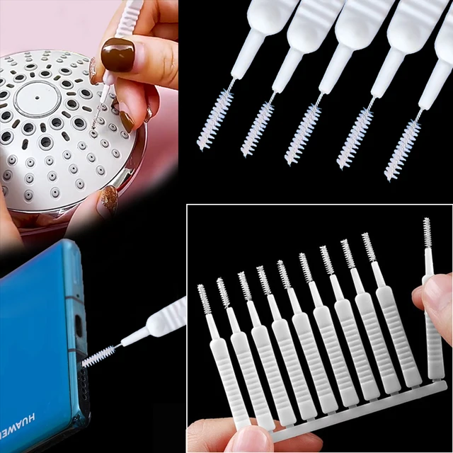 Shower Head Cleaning Brush Anti Clogging Micro Nylon Brush Mobile Phone Small Hole Cleaning Tool Computer Keyboard Gap Cleaner Shower Head Cleaning Brush Anti Clogging Micro Nylon Brush Mobile Phone Small Hole Cleaning Tool Computer Keyboard Gap Cleaner