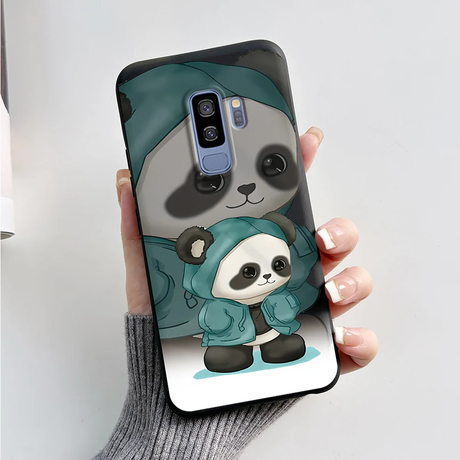 Astronaut Silicone Phone Case with Protective Bumper for Samsung Galaxy S9/S9+