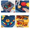 246pcs/set Children's tools box Simulation screwdriver electric drill screw tools kit kids Play house Interactive Toy baby gift 4