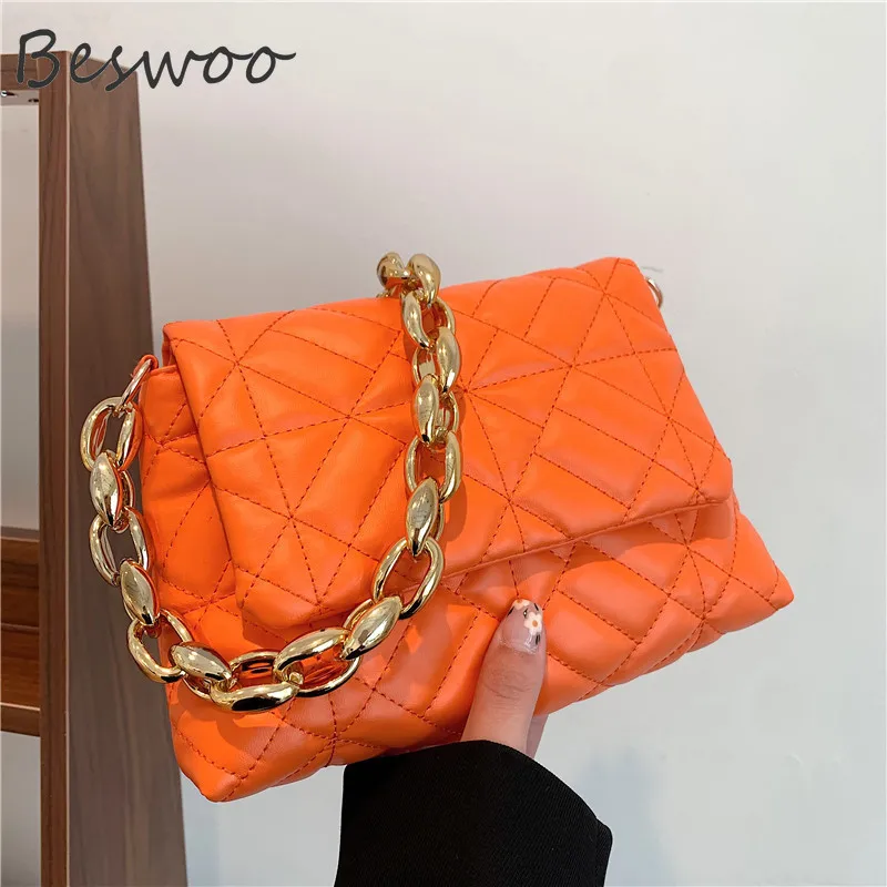 Chanel Orange Handbags