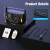 U'King 80W Bee's Eye Disco Party Light LED 6IN1 Effect Strobe Stage Light DMX Control&Sound Activated For DJ Bar Christmas Party 6
