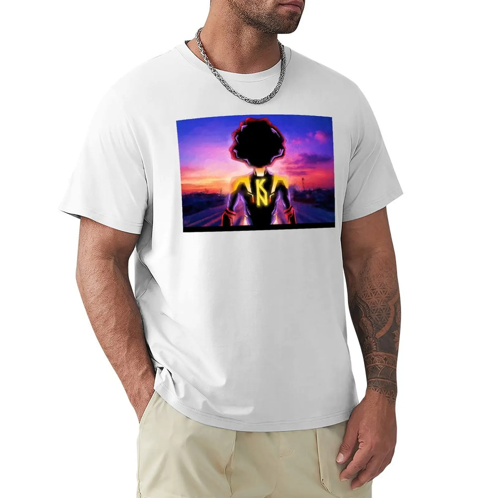 

KID NUCLEAR T-Shirt vintage clothes blacks plain mens t shirt graphic