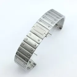 Premium Square Watch Case with Sapphire Glass and Accessories - Fits 27mm Dial, Available in Silver, Gold, and Black (31)