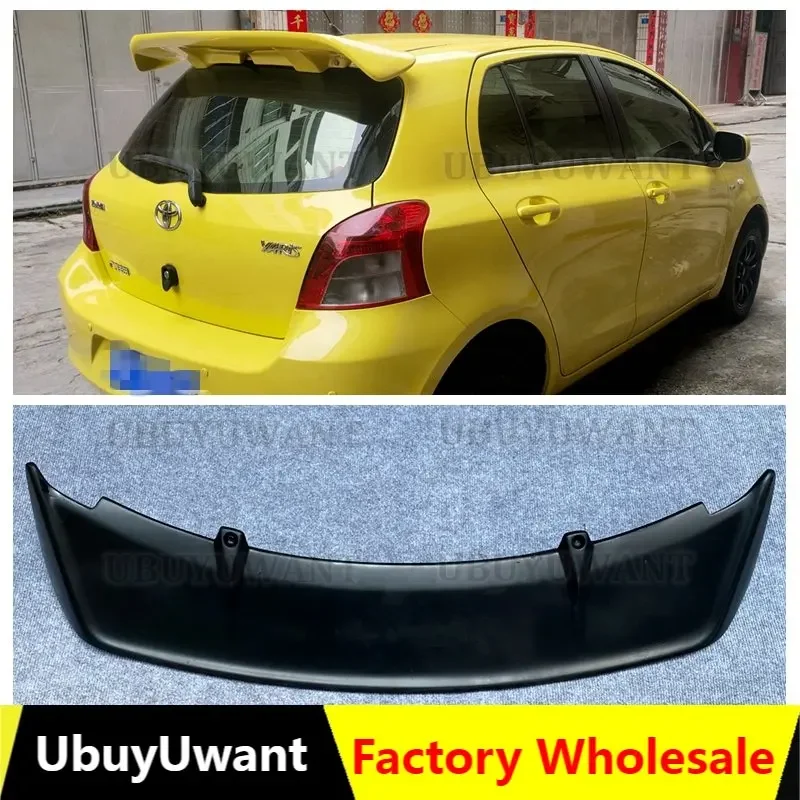 

For Toyota Yaris 2008 2009 2010 2011 2012 2013 Auto High Quality CARBON FIBER Rear Lip Spoiler Trunk Boot Wing 1Pcs Car Styling