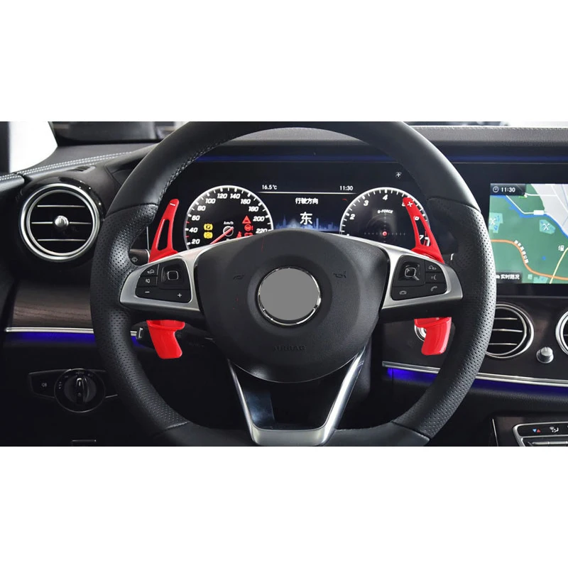 ABS 스티어링 휠 시프트 패들, 패들 시프터, 메르세데스 벤츠 A B C E CLA CLS M GL 클래스 GLK SLK W176 W246 W204 W212 X166