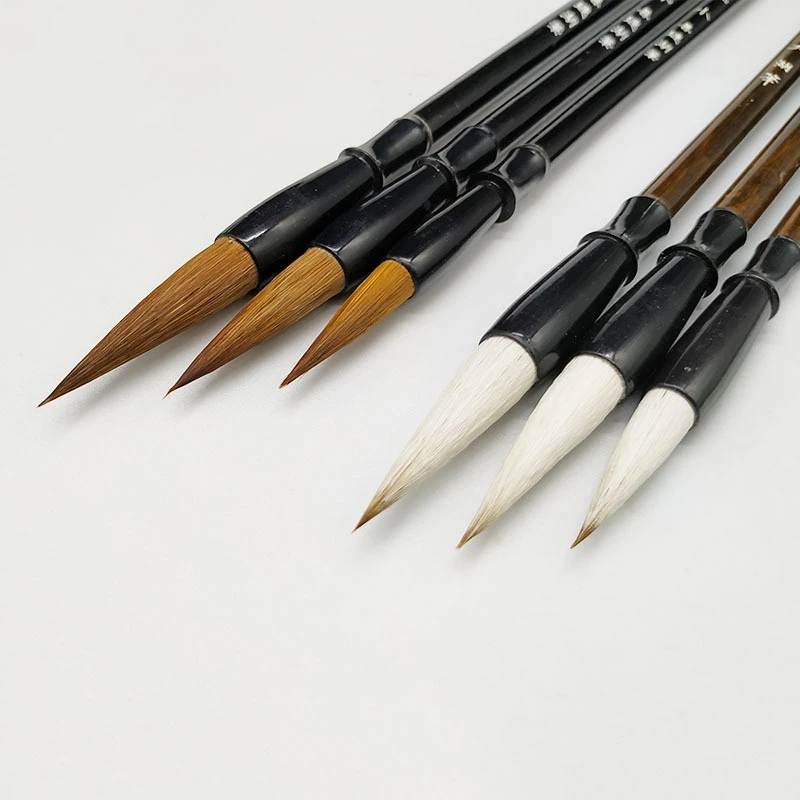 

12Pcs Chinese Calligraphy Painting Brush Hair Brush Tip