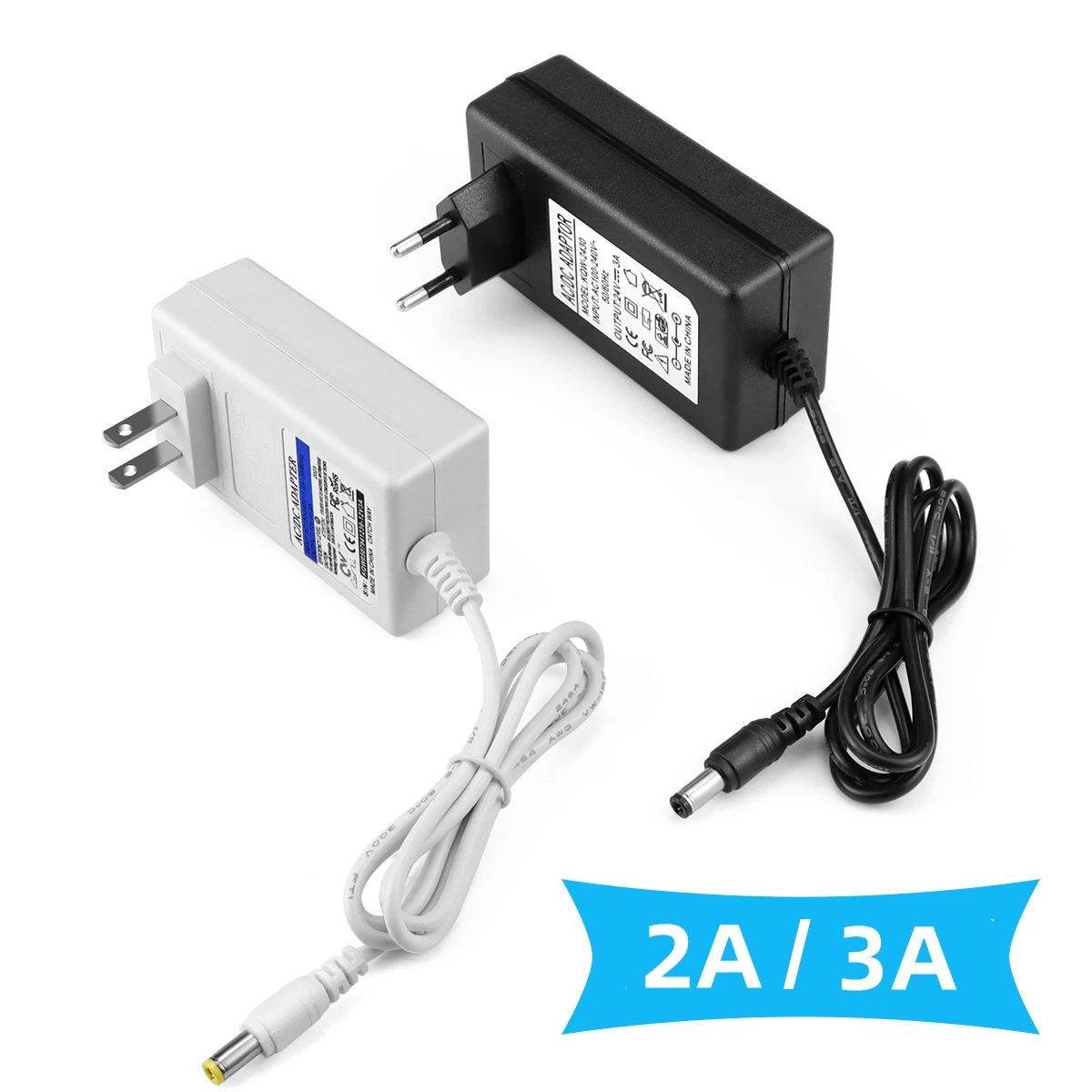 AC100-240V Lighting Transformers DC24V 2A 3A LED Power Supply Charger 48W 72W LED Driver Power Adapter For Led Strip Light