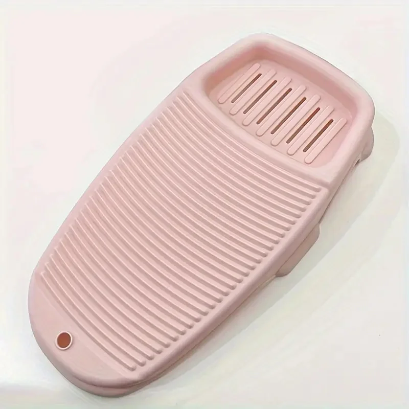 Compact & Sturdy Handwashing Washboard-Non-Slip, with Soap Storage, Ideal for Delicates and Small Items