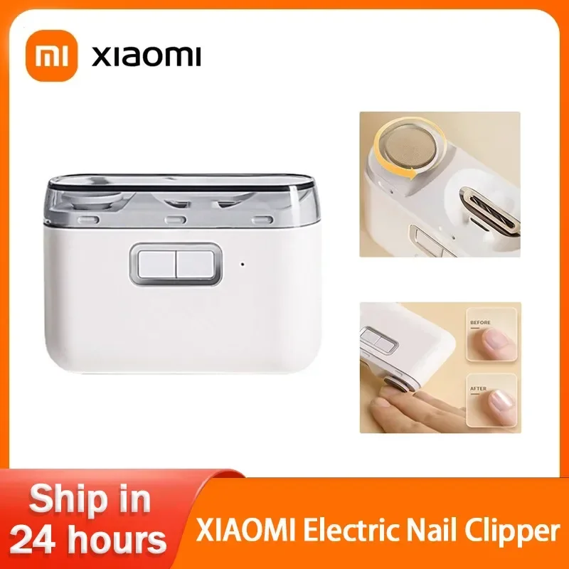 Электрическая машинка для стрижки ногтей Xiaomi Xiaolang 2 в 1, профессиональный Полировочный USB Перезаряжаемый триммер для ногтей, автоматические машинки для стрижки, триммер для детей и взрослых