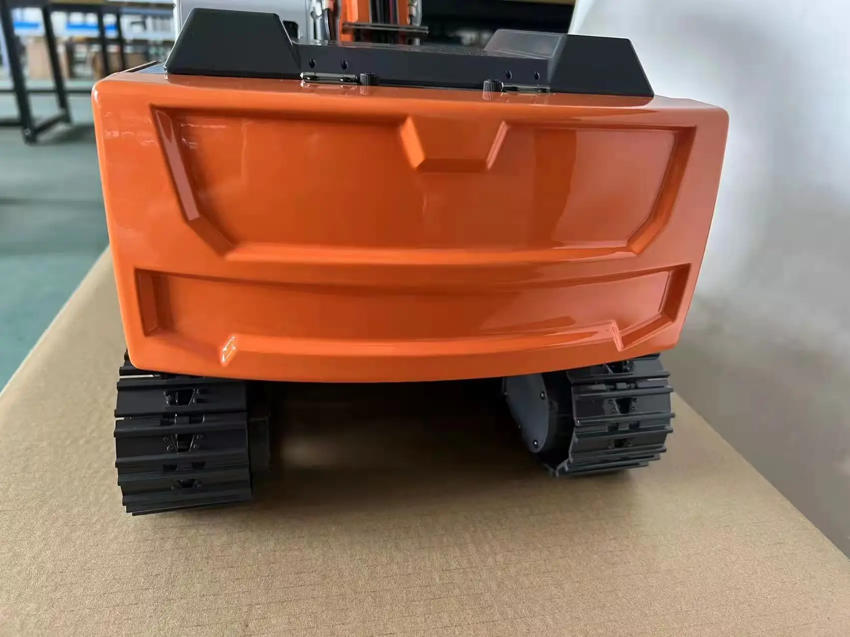 Toys 1/14 New Hydraulic RC Excavator Remote Control Trucks Painted Assembled Yellow Car For 945 Toucan Earth Digger for Boy Gift 5