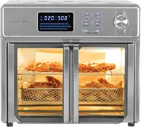 MAXX® Digital Air Fryer Oven, 26 Quart, 10-in-1 Countertop Toaster Oven & Air Fryer Combo-21 Presets up to 500 degrees, Includes 1