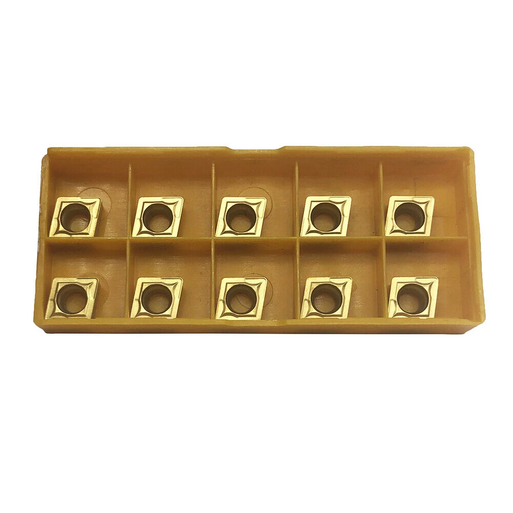 Твердосплавная фреза CCMT09T308, упаковка из 10 шт., герметичные допуски, Превосходная производительность для обработки стали