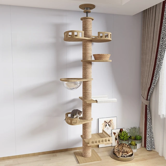 Adjustable Cat Tree Tower 1
