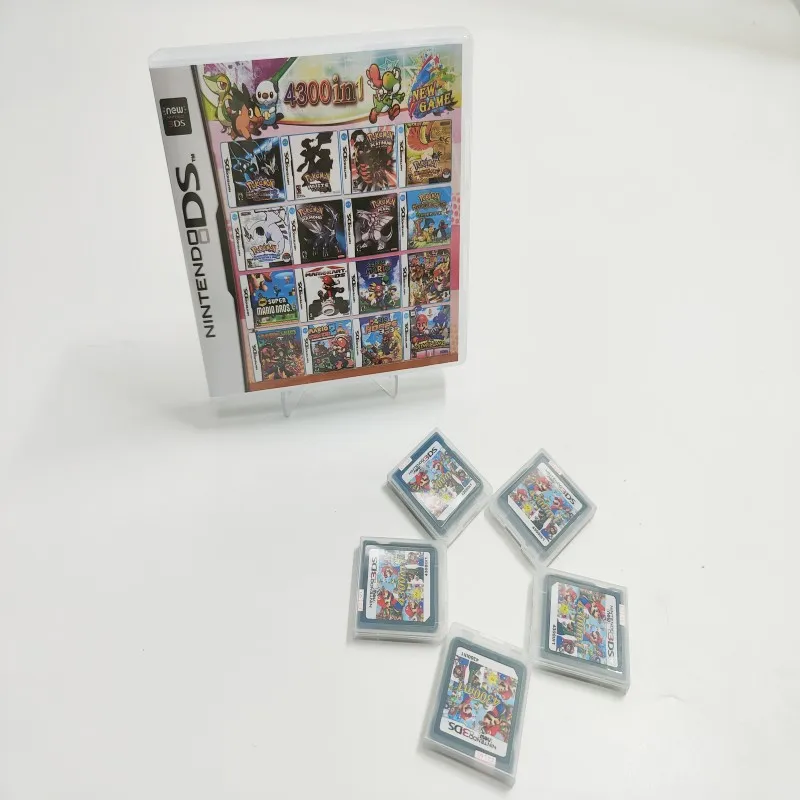 

510/486/273/4300 In1 3DS NDS Game Card Combined Card 4300 in 1 Combined Card NDS Cassette 3DS/NDS Series Handheld Player