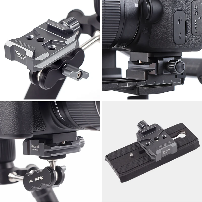 Quick Release Clamp XILETU QR40S ARCA Style Ronin SC for DJI Ronin S / Ronin SC and ZHIYUN Crane Series / Weebill S Gimbals 2506