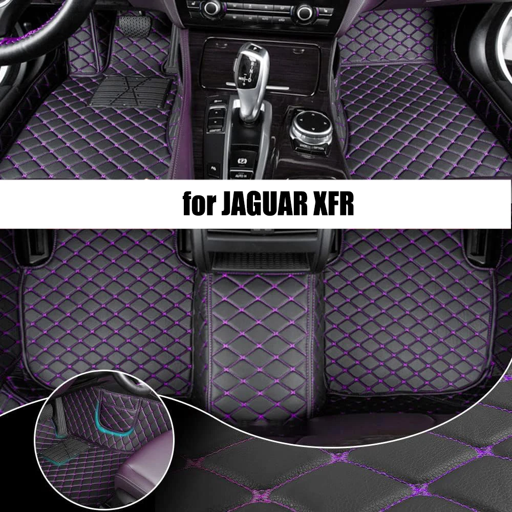 

Custom Car Floor Mat For JAGUAR XFR 2007-2015 Year Upgraded Version Foot Coche Accessories Carpets