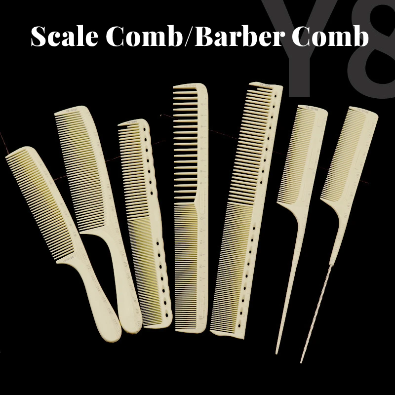 

High Quality Laser Scale Hair Comb Pro Hair Stylist Barber Comb With Scale G138 G139 G45 G34 G121 Hair Cutting Styling Tools