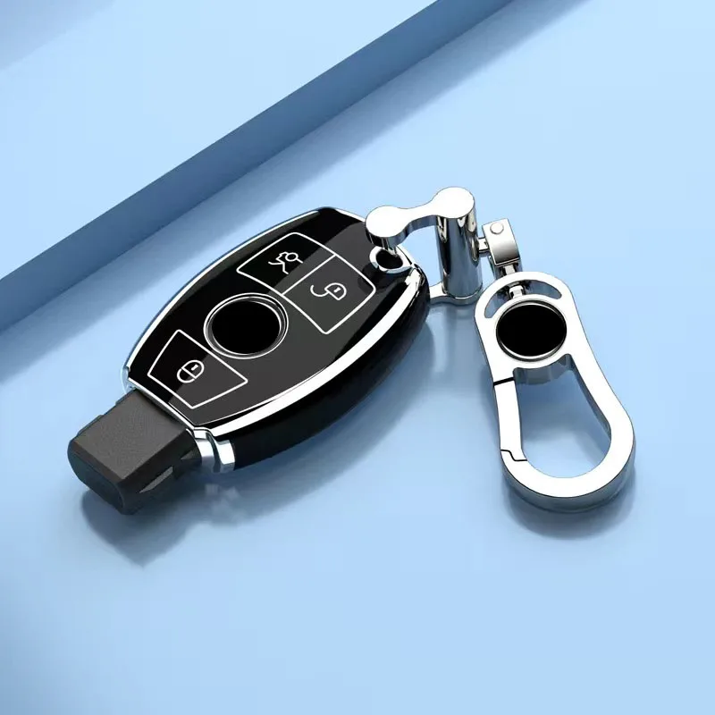 Tpu Car Smart Key Case Cover Per Mercedes Benz A B C E Gls Gla Glk Cls Glc Cla Class Amg W204 W205 W212 W463 W176 Portachiavi