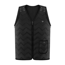 Heating Clothes Spot Adjustable Heating Vest Warm Heating Vest USB Charging Constant Temperature Heating Vest