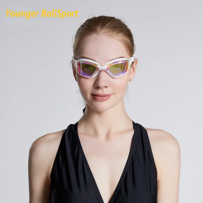 Professional Swimming Waterproof Soft Silicone Glasses Swim Eyewear Clear HD Anti-Fog UV Men Women Goggles Diving Glasses Adlut mesopharm professional пенка для умывания для лица clear up foam 200 мл