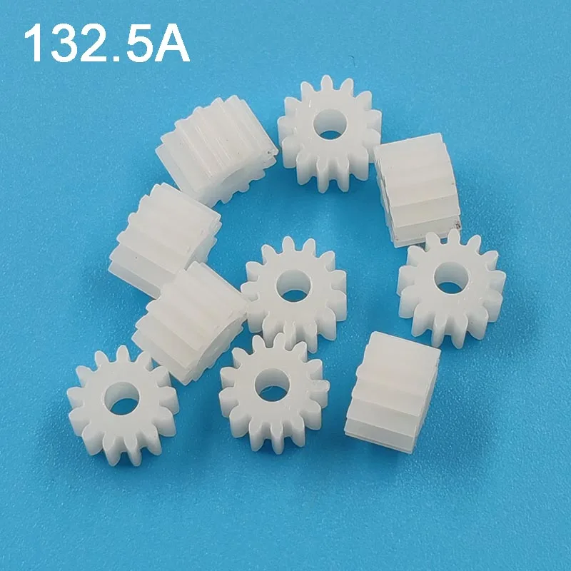 132A / 132.5A 0.5M Gear 2mm Tight 13 Teeth POM Plastic Gear Motor Parts Toy Accessories 10pcs/lot motor gear transmission gear