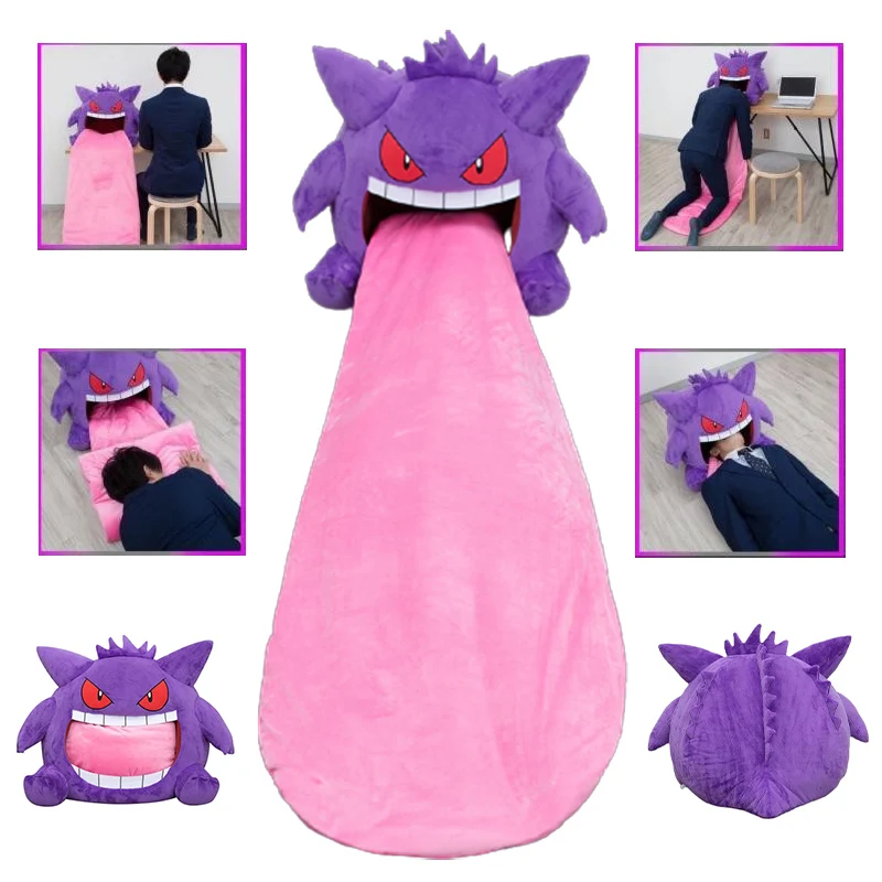 Pokémon Anime Gengar Ditto Almofada reversível para criança, dupla face,  transformada de dentro para fora, boneca de pelúcia macia, 25cm - AliExpress