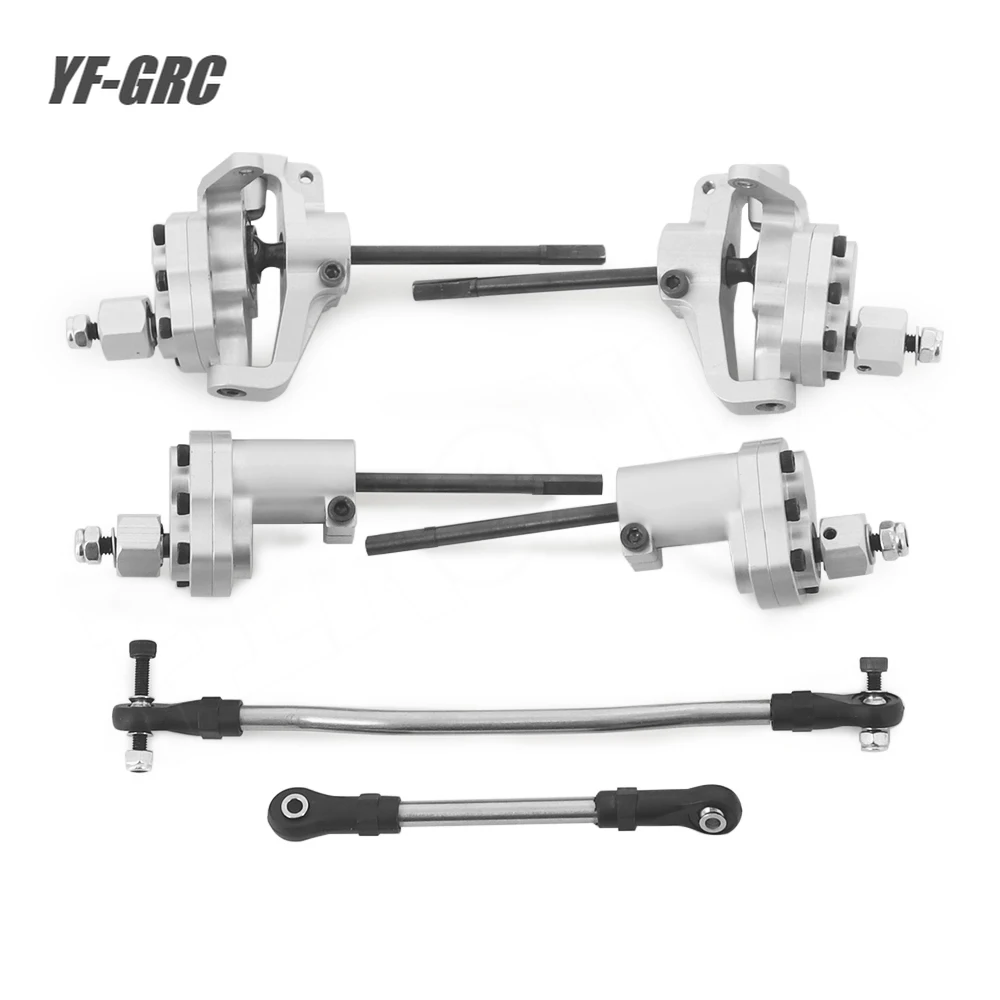 Essieux Avant Et Arrière En Aluminium Pour RC Crawler Axial SCX10 90047 - Échelle 1/10 - Sans Marque