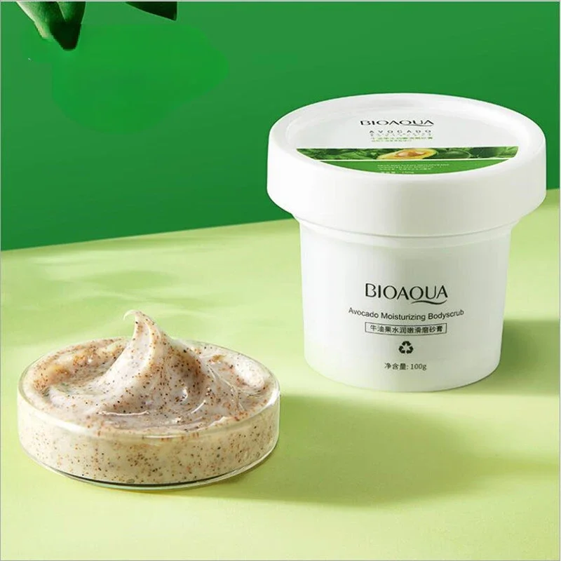 Body Scrub 100g Face Body Skin Scrub Deep Cleansing Exfoliating Hydrating Cream Mud Exfoliating Gel Body Lotion