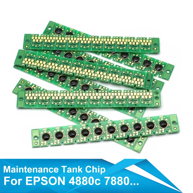 

Maintenance Tank Chip Resetter Damper For Epson 4800 4880 7600 7700 7800 7880 7890 7900 9600 9700 9800 9880 9890 9900 Printer