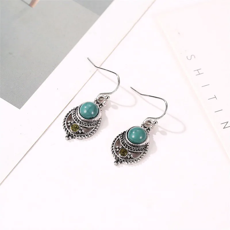 925 Sterling Silver Dangle Drop Long Earrings For Women