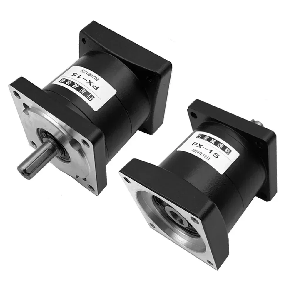 유성 감속기 서보 모터 스텝다운 기어박스 14mm/8mm 입력 속도 감속기 5:1 (60mm 플랜지 브러시리스 모터용)