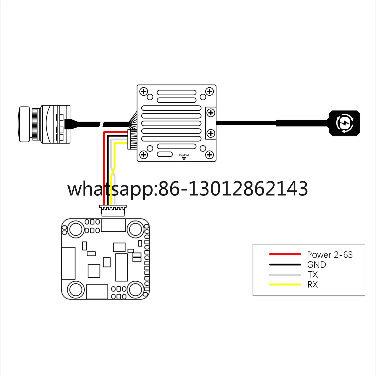 V2 키트 디지털 이미지 전송 V21W 고화질 카메라 nano90