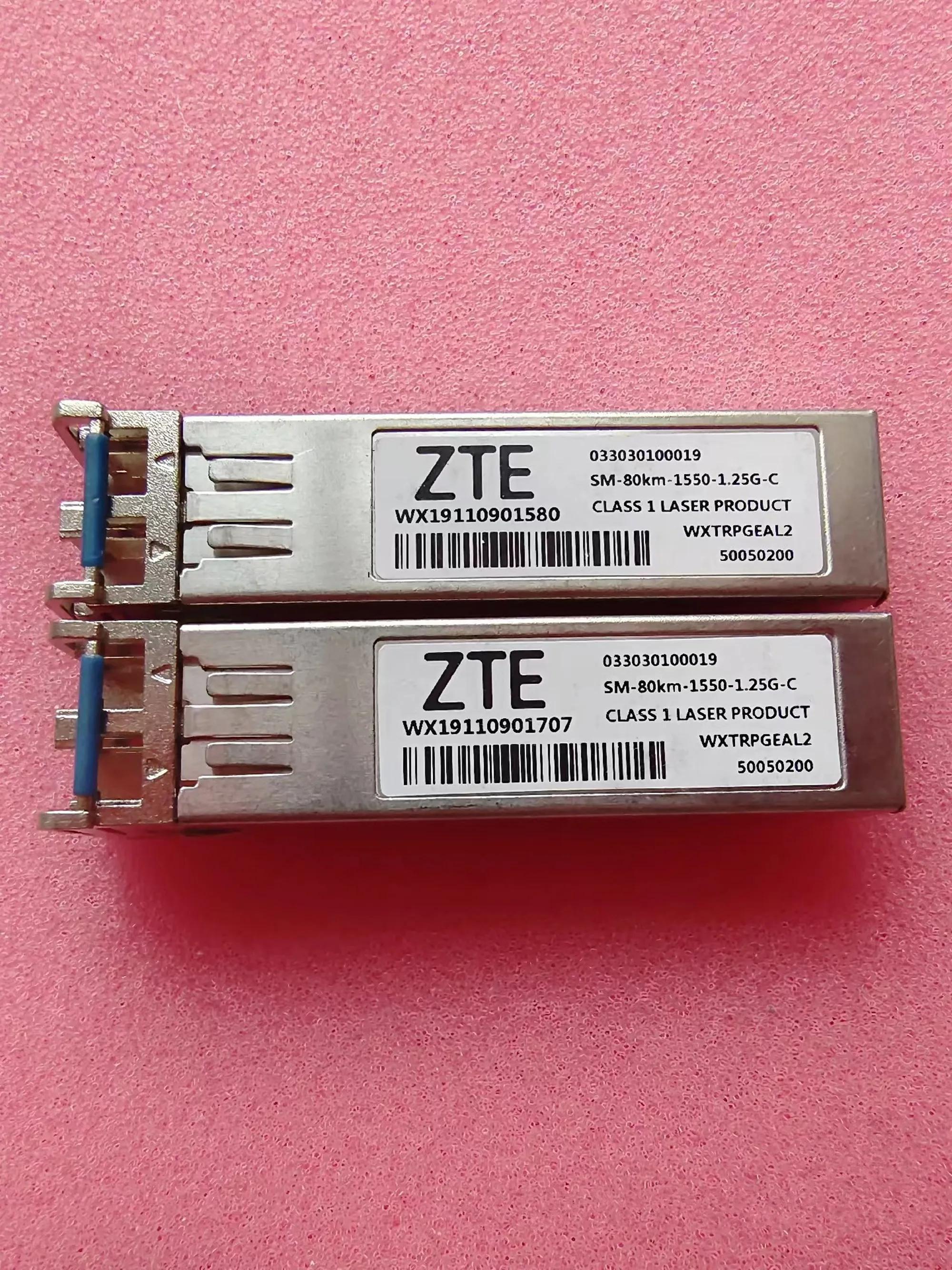 SFP 1.25g 1550nm 80km ZTE 033030100019 SM-80KM-1550-1.25G-C 1.25GB 80KM  Sfp Fiber Switch Transceiver