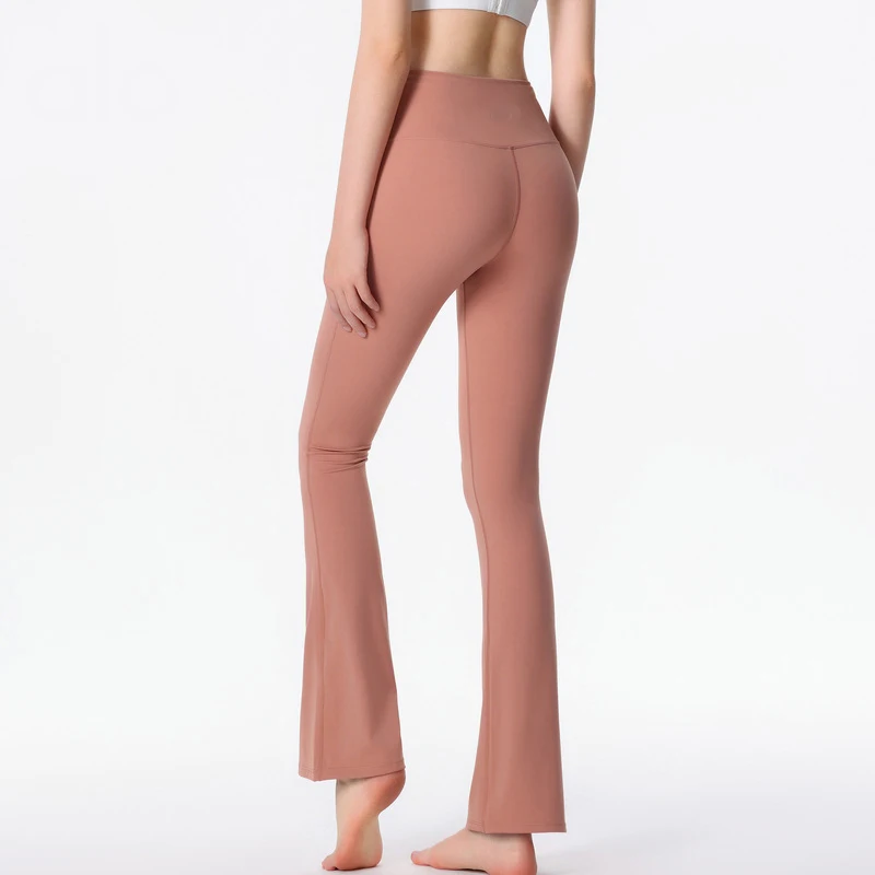 Flare Leggings Yoga Pants Women Bell Bottoms Yoga Trousers High Waist Gym Fitness pants Stretch Daily Dance Workout Leggings