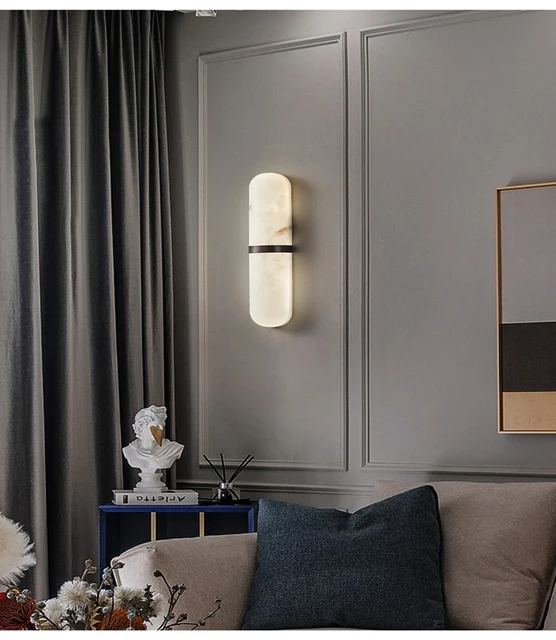 銅器 モダンな壁取り付け用燭台、ミニマリストのリビングルーム - ガラス