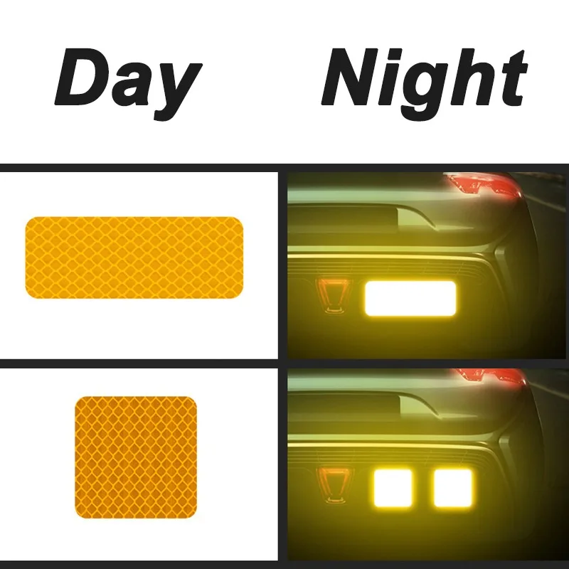 9PCS Fender Sticker for Xiaomi Scooter Pro 1S Pro2 Rear Wheel Back Mudguard Reflective Decoration Night Safe Driving Accessories