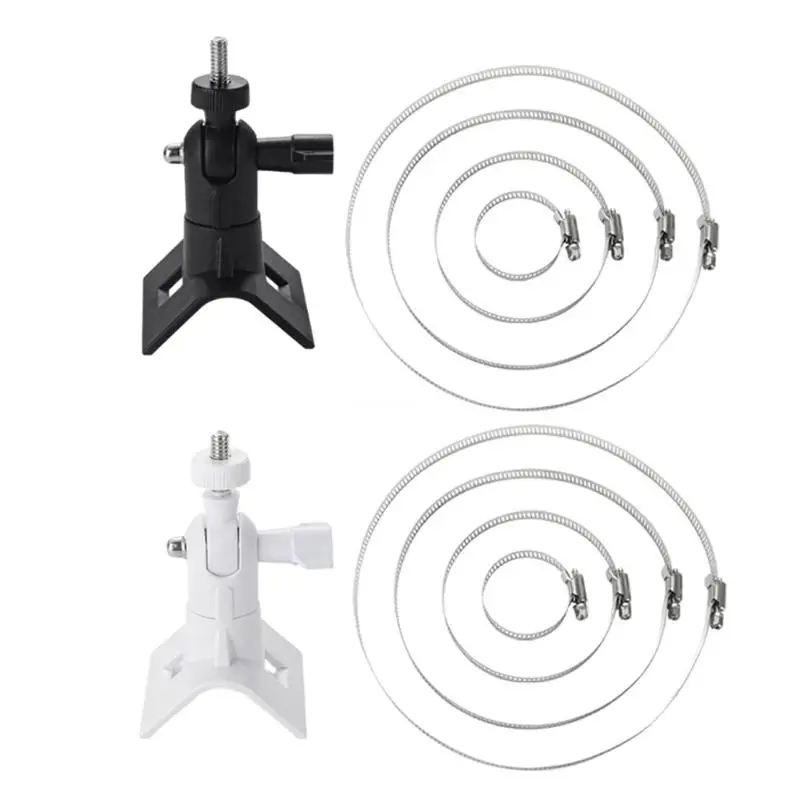 

Stainless Steel Poles Mount Adapter for CCTV Security Camera Indoor Outdoor Dropship