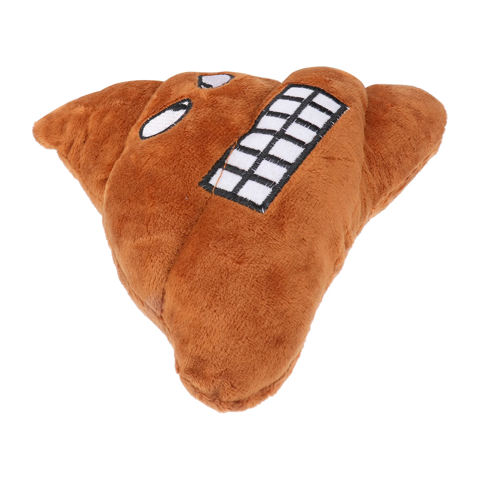 20cm Plush Poop Pillow Stuffed Cushion Toys for Kids Children Party Home Decorations (Bare Teeth)