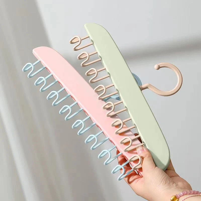 미끄럼 방지 특수 행어 스카프 캐미솔, 멀티 행잉 보관 행어, 옷장 보관 행어