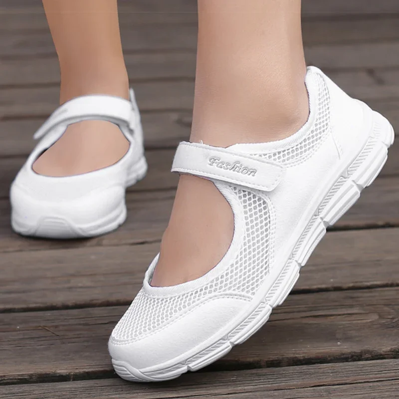 Flat shoes for women light breathable autumn summer footwear comfortable flats women moccasins Zapatos Mujeres Mary Jane shoes - 4