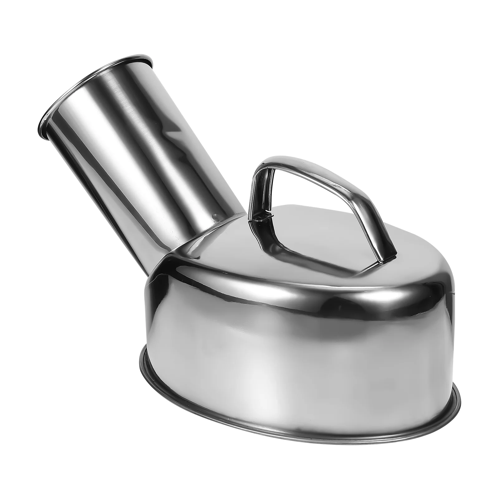

Rustproof Stainless Steel Old Man Portable Male Patient Urinals For Men Spill Proof Aid Bottle Man Toilet Supply For Outdoor