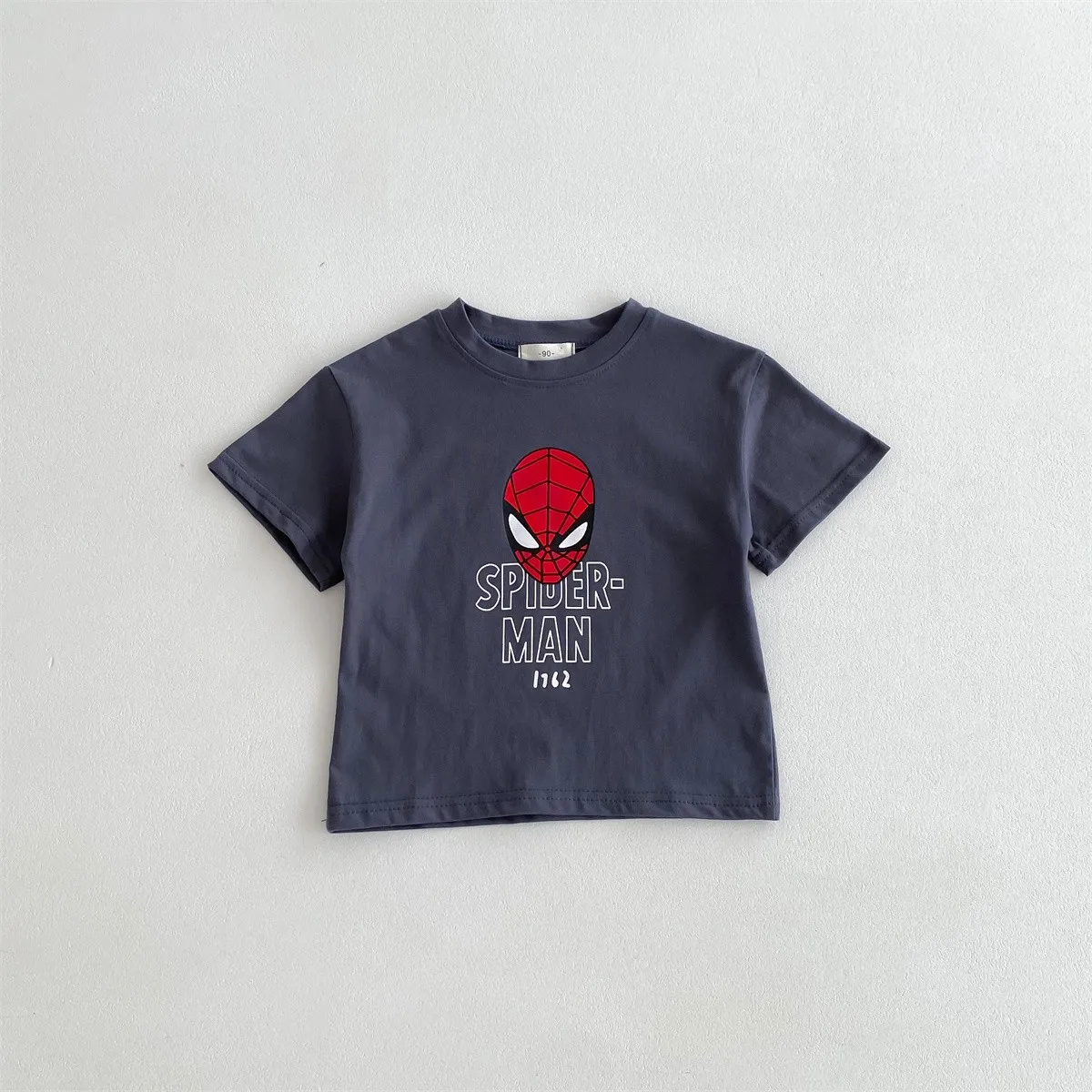 2024 Fashion Boys T-shirt Round Neck Loose Short Sleeves Tees Summer Clothing Spider Man Boys Tops T Shirts Children's Wear Tee 6