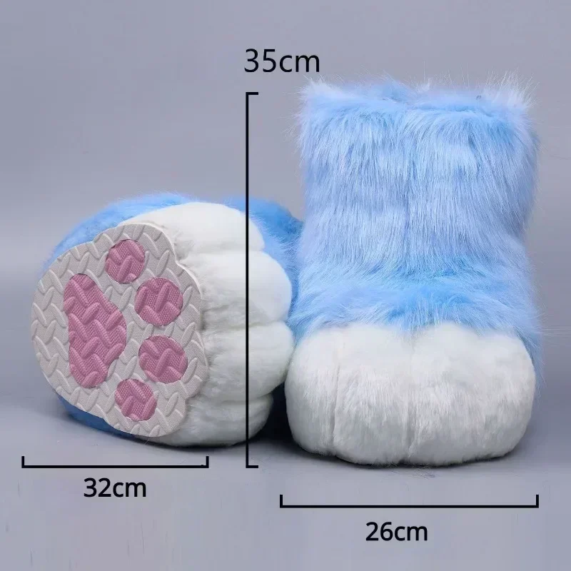 Fursuit Kigurumi Cat Paws Shoes Cosplay Costume cosplay costumes kigurumi pajamas