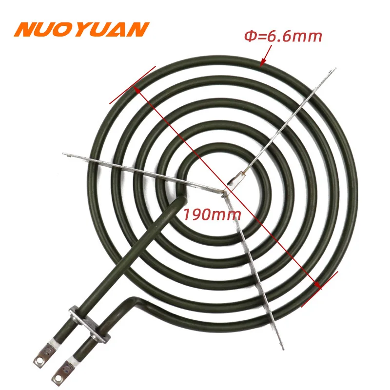 220v 1900w Electric Heating Element Dry Burning Tubular Hot Air Heater