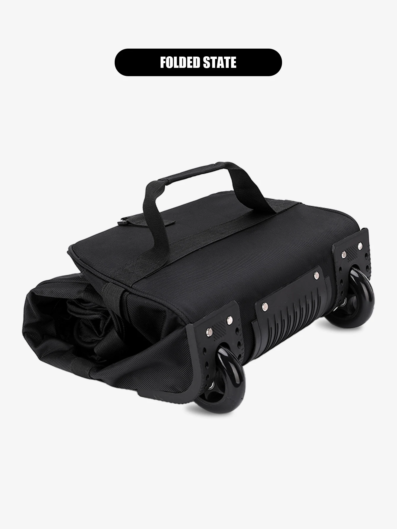Outdoor Large Capacity Trolley Bag, Travel Bag, Duffel Bag, Airline Checked Bag, Backpack, Tug Bag with Pulleys