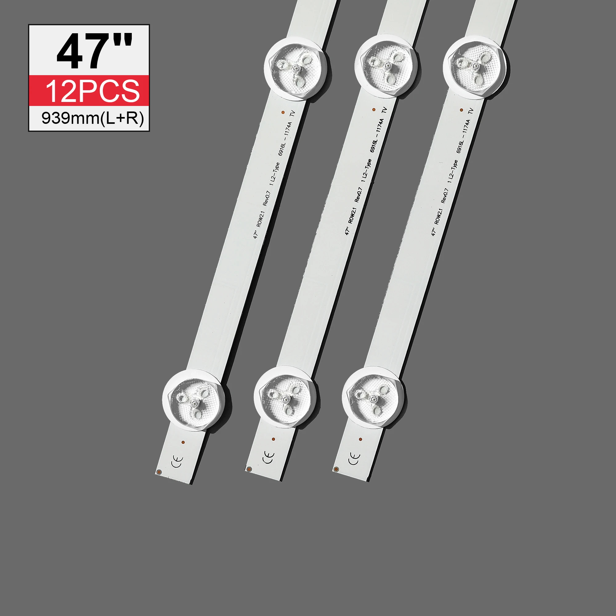 LED backlight For LIG 47inch 47LA615S 47LA615V 47LA620S 47LA620V 47LA621S 47LA621V 47LA616V 47LN5707 47LN5708 47LN570R led backlight