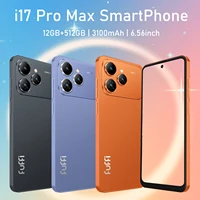 Global Version i17 Pro Max Smartphone Android 12 6.56 inch Screen,12+512GB 5+13MP Mobile Phone 4100mAh For Google Play Cellphone