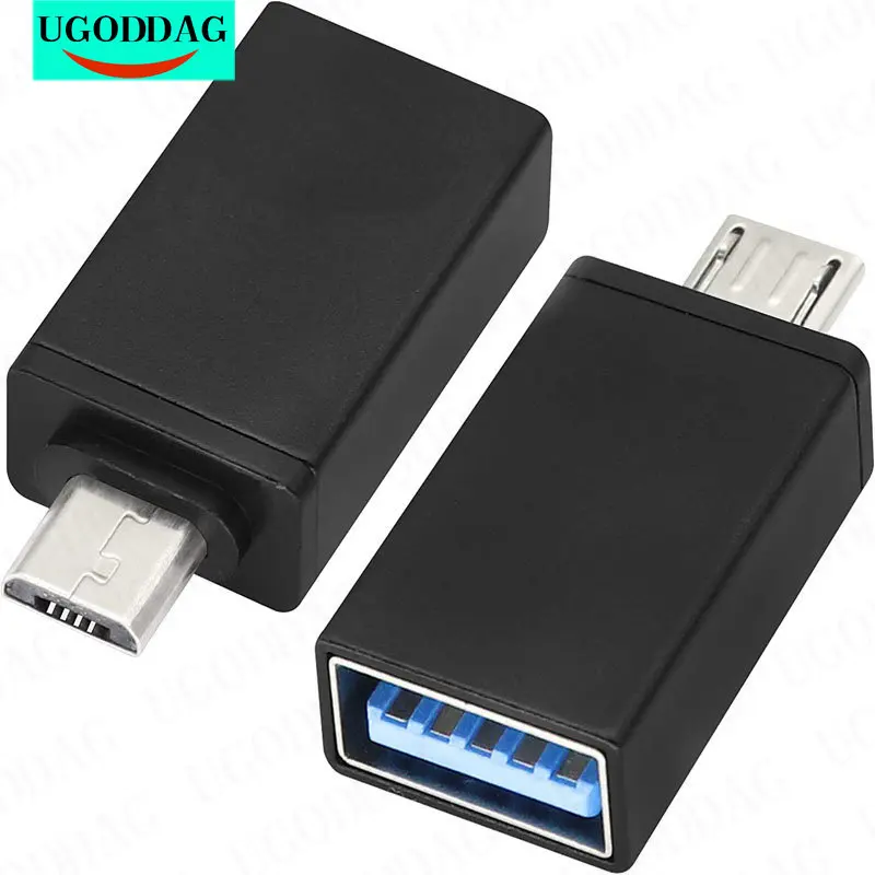 

1/2/4 шт. адаптер OTG Micro-USB из алюминиевого сплава Micro USB «папа»-USB 2,0 A «мама» адаптер OTG для Android смартфонов планшетов