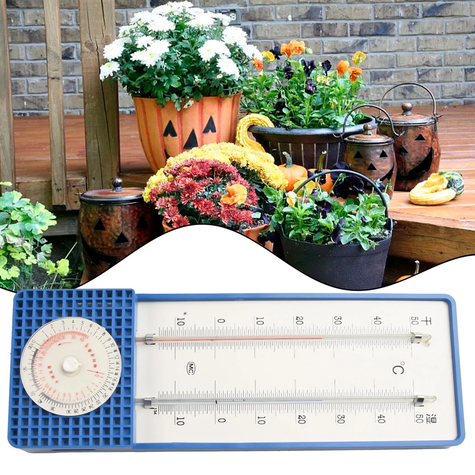 Dry Wet Thermometer Dry Wet Meter 1pc 272-A 300X105mm ABS Tool For Home Garden Garden Tool